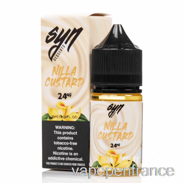 Crème Nilla - Sels Synthétiques - 30 Ml 24 Mg Stylo Vape
